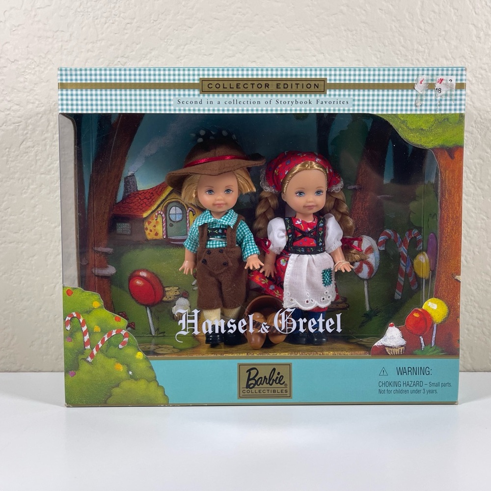 NIB - Barbie Collector Edition Hansel & Gretel Doll Set